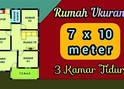 Desain Rumah Minimalis 3 Kamar Ukuran 7X10